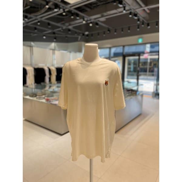 [부산점] 남성 볼드 폭스 패치 오버사이즈 반팔티 PM00107KJ7026-0063