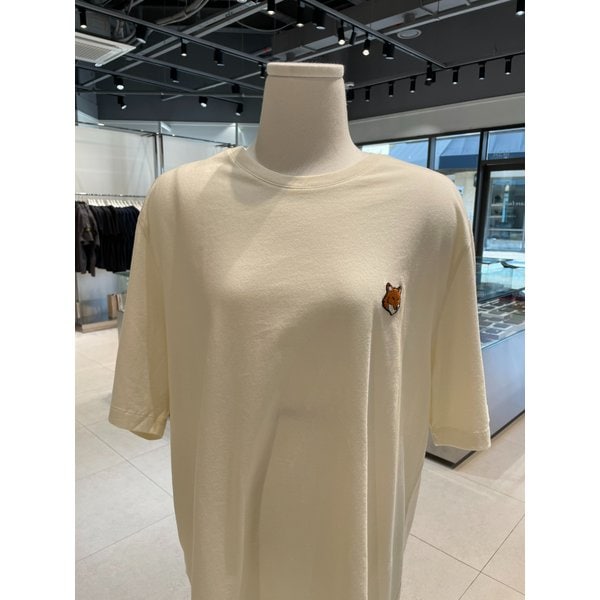 [부산점] 남성 볼드 폭스 패치 오버사이즈 반팔티 PM00107KJ7026-0063