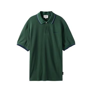 브롬톤 [브롬톤런던] P242MPL510 카라티셔츠 PK COLLAR T-SHIRT(D/GREEN)