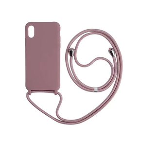 아이폰11 PRO XR XS 맥스 X 8 7플러스 SE2 스트랩 목걸이줄 여행용 컬러 젤리 실리콘 휴대폰줄 케이스
