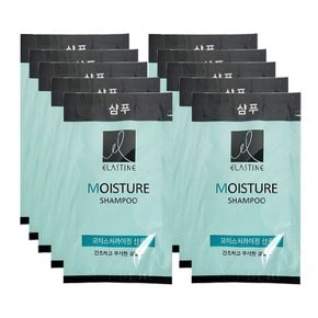 LG생활건강 엘라스틴 모이스춰라이징 샴푸 8ml 파우치 10개