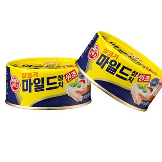  오뚜기 살코기 마일드 참치 원조 100g 12캔