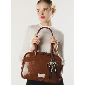 304 leather pouch shoulder bag _ Brown