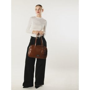 304 leather pouch shoulder bag _ Brown