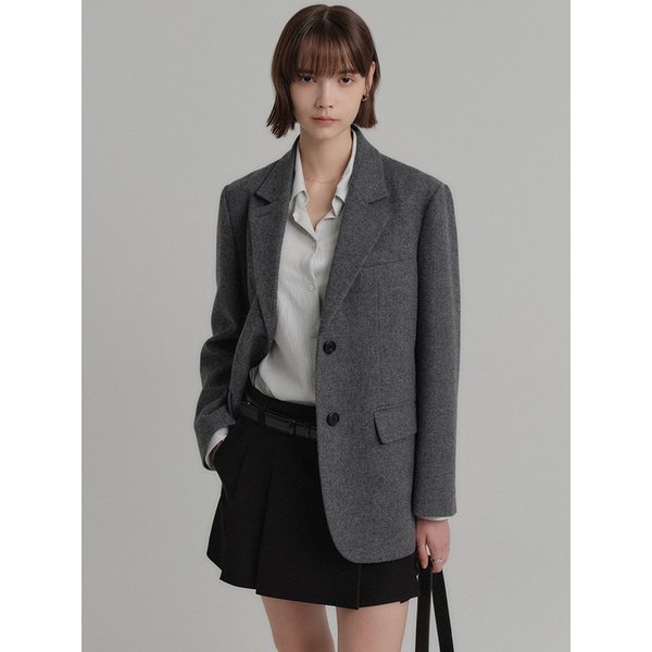 [단독]아이비 울 싱글 자켓 / IVY WOOL SINGLE JACKET_2colors