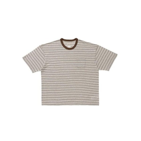 26SS 비즈빔 반팔 티셔츠 0126105010004 GREY DOM