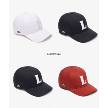 라코스테 (여성) 25SS 3D L로고 야구모자 RK0342-55G 4컬러 (택1)