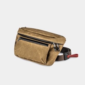 [WOTANCRAFT] 우탄크래프트 가 Waist Pack Sling Pouch 3.5L Khaki brown