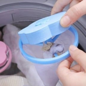 (특가) 고급형 빨래 세탁기 먼지 털 필터 제거 거름 망