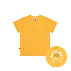 [공식]썸머 백그래픽 소로나 반팔티셔츠 키즈 YELLOW