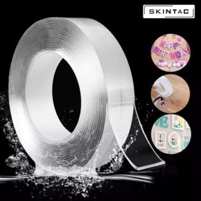 SKINTAC 투명 만능 강력 양면테이프 30cm x 2M