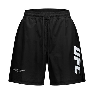 UFC SPORT UFC 에센셜 릴렉스핏 쇼츠 블랙 U2SPV2301BK