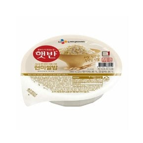 CJ제일제당 햇반 현미쌀밥 200g*8 x3개