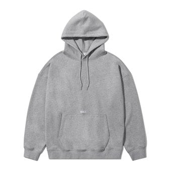 5252 BY O!Oi STROKE LOGO HOODIE_MELANGE GREY