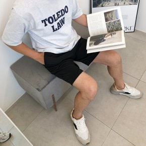 제이지컴퍼니 남성 편안해! 데일리 밴딩 와이드 포켓 반바지 남녀공용/커플바지/커플룩