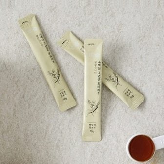  [도라지미] 홍도라지 생강진액청 스틱 (10gx30포)/소백산 3년근 도라지+생강