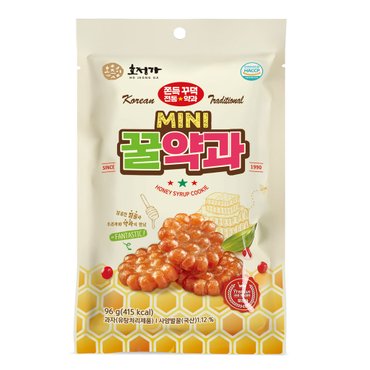 호정가 미니꿀약과 96g / 전통과자 미니약과