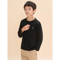 [BEANPOLE KIDS] [Essential] 긴팔 티셔츠  블랙 (BI4741UE25)