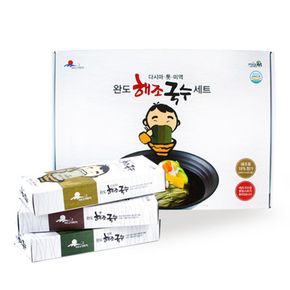 완도 해조국수 3종세트(다시마/미역/톳국수 각500g+스프동봉)..[33289446]