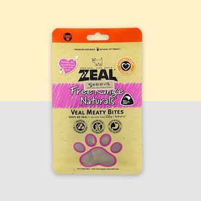 뉴질랜드 천연간식 ZEAL 송아지고기125g