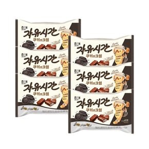 해태 자유시간 쿠키앤크림 미니 400g x 6개 / 초코바