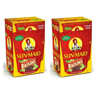  [해외직구]썬 메이드 라이신 아이간식 건포도 미국간식 850g 2입 2팩 Sun-Maid Raisins 30oz