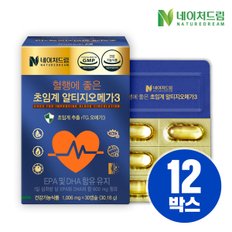 혈행에 좋은 초임계 알티지오메가3 1,201mg x 30캡슐 12박스