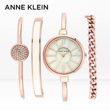 앤클라인 병행수입 [正品] ANNE KLEIN 앤클라인 시계팔찌세트 1470RGST