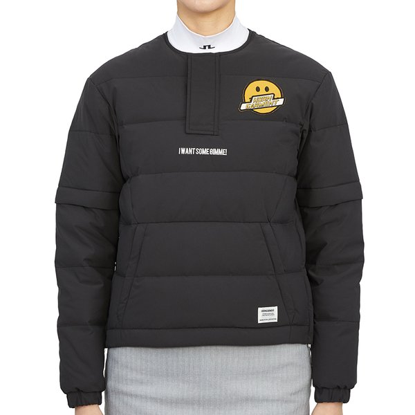 [부산점] 스크래치 골프웨어 여성 바람막이 패딩 점퍼 HCW 2C AD51 CHARCOAL