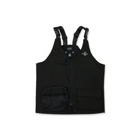 POLER STRECH POCKET VEST BLACK