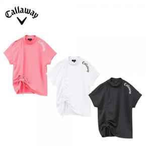 3135709 Callaway 캘러웨이 여성 골프웨어 셔츠 클로즈드 메쉬 목 C2413421 CA3235350