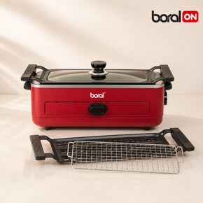 3 in 1 BBQ 멀티그릴 BR-J1200HG 석쇠 불판 바베큐 전기그릴