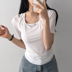 탄탄끈홀터스판티셔츠 ALX882M605 빅사이즈_P426977667
