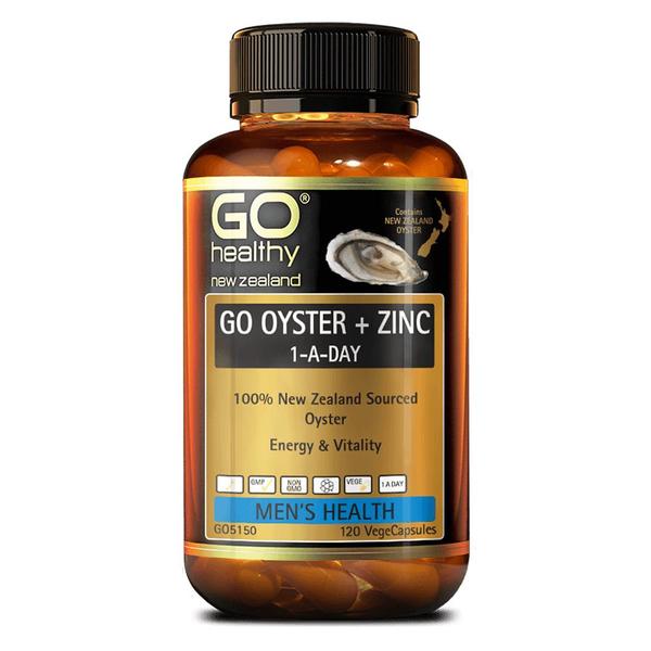 [해외직구] 고헬씨 오이스터 n 징크 아연 1-A-Day 120베지캡슐 Go Healthy Oyster & Zinc 120