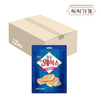 씩씩가게 크림 미니웨하스 150g x 12ea 한박스