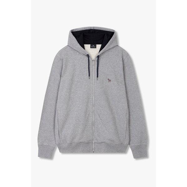 [PS PAUL SMITH] 지브라 로고 패치 후드 집업 5735327002000