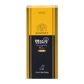정관장 지니펫 더스낵 멍블리타임 해산물 (14gX10개) 4팩