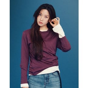 NEW [문가영] 퍼펙트 긴팔 티셔츠 326903