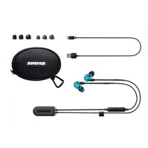 SHURE 무선 이어폰 BT2 시리즈 SE215SPE-B+BT2-A