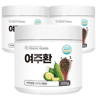  국산 여주환 200g 3통