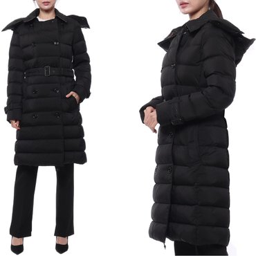 버버리 23FW 여성 애쉬윅 다운 롱패딩 (8044680 BLACK 23F)