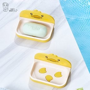 베베덕 비누 거치대 비누받침대 물빠짐 벽부착 욕실 홀더 케이스