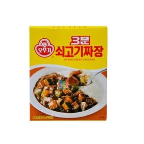 오뚜기 쇠고기짜장 3분 200g X ( 3매입 )