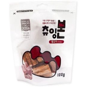 인벳 강아지 간식 개껌 애견 간식 치석 양고기 100g