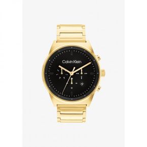 3805186 Calvin Klein TIMELESS - Chronograph watch gold/schwarz