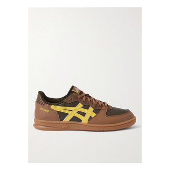 아식스 스카이핸드 Og 가죽 스웨이드 스니커즈 브라운 1647597338719900
