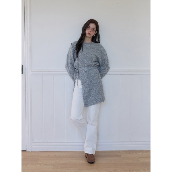 25FW Tail knit (Wrap skirt SET) 2color