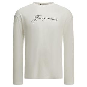 쟈크뮈스  Jacquemus  Crew Neck T Shirt White TSU00351AJ00289WHITE [관부가세포함]