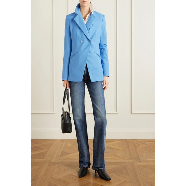 베로니카비어드 아모스 디키 더블브레스트 트윌 블레이저 46376663162975451