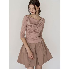 [24FW] Lautre Tulip beige skirt